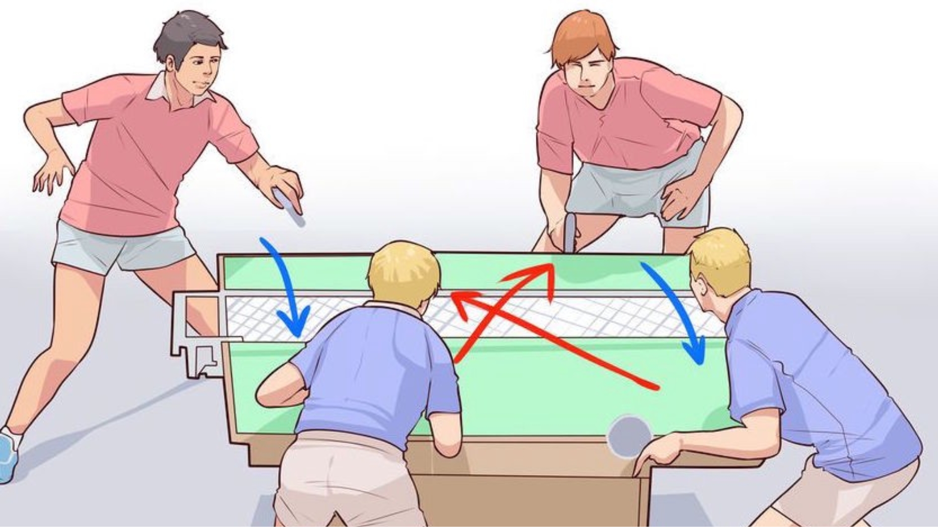 [Cập nhật 2024] Luật bóng bàn đôi theo chuẩn mới nhất của ITTF