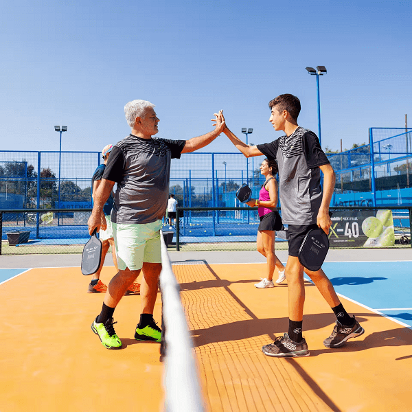 luật chơi pickleball: xác định đội thắng