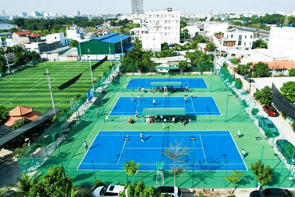 sân pickleball tphcm cây  lộc vừng