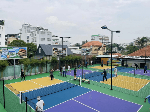 sân pickleball tphcm nhà mình