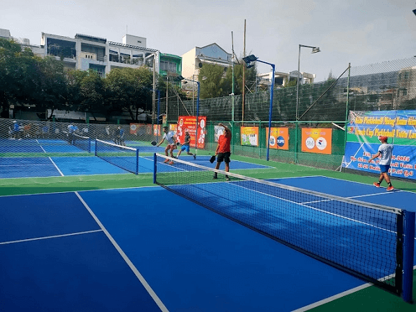 sân pickleball tphcm usc pickleball bình trưng đông