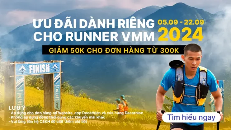 ưu đãi dành cho runner VMM